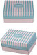 e-exoplismos Disposable Pastry Shop Box Metallic