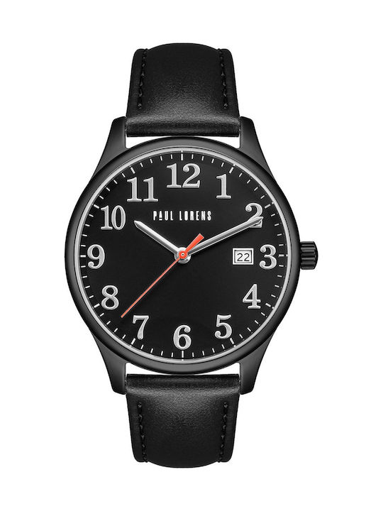 Paul Lorens Мъжки Часовник 41mm На Батерия с Че...