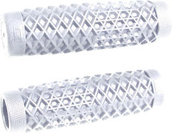 Mânere Grips Motocicletă Harley-Davidson Odi Vans Cult Waffle Grips 1'''' 25mm Alb