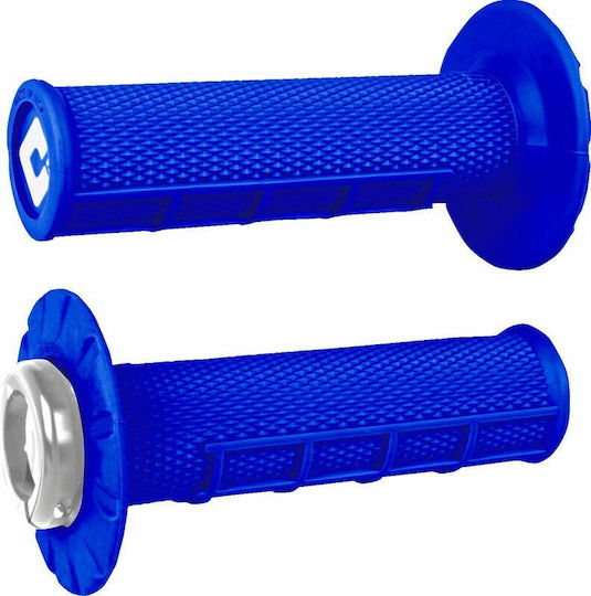 Odi Griff Geschlossen Lenker 22mm Länge 12,5cm Lock-on Cam Diamond Kurnierte Half Waffle Ohne Flansch Universell Weiche J33hwu-s Blaue