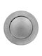 Espiel Teller Untiefe Kunststoff Silber 33cm