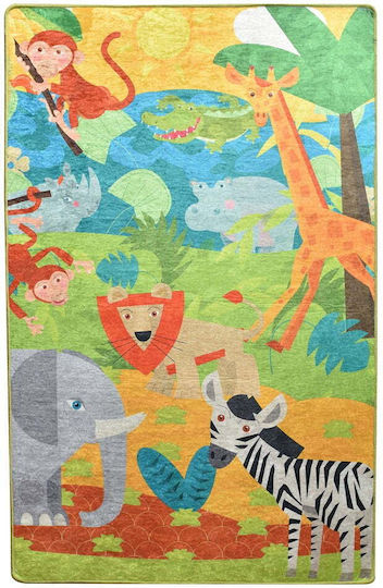 Chilai Home Kinder Teppich Mehrfarbig 150x200cm