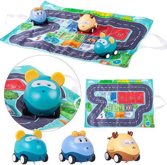 MalPlay Παιδικό Χαλί Cars Πολύχρωμο 50x38cm