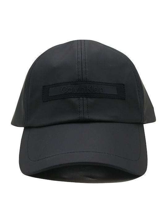 Calvin Klein Lv04d5052g Ub1 Gummierte W Patch Baseball Kappen Schwarz