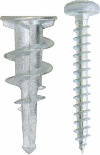 Friulsider Metallic Self-Drilling Drywall Screw Anchors Bag