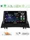 Cadence Ηχοσύστημα Αυτοκινήτου για Renault Megane 2002-2008 (Bluetooth/USB/WiFi/GPS/Apple-Carplay/Android-Auto) με Οθόνη Αφής 9"
