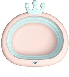 Little Mom Royal Pink Faltbarer Waschbecken Mit Abgerundeten Kanten