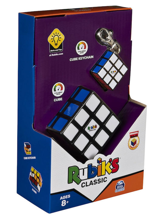 Rubik's Würfel 3x3 Klassisches Set Original Schlüsselanhänger