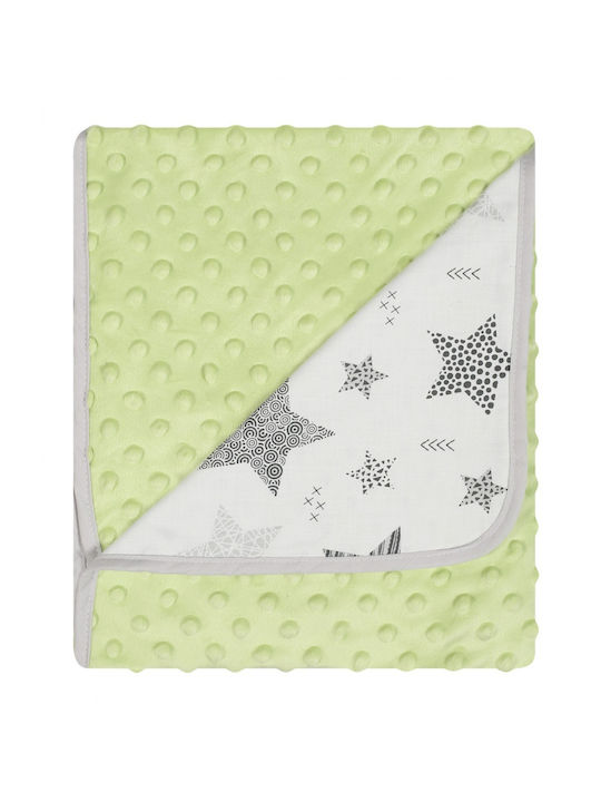 Duet Baby Pătură Pepinieră Swaddling pături 100% bumbac Verde 80x90cm