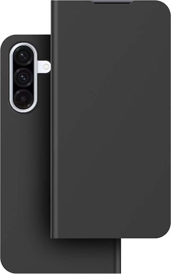 Samsung Mobeen Книга Силикон 1.2мм Черен (Galaxy A17)