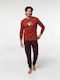 Dark Elephant Men's Winter Pajama Blouse Dark Elephant