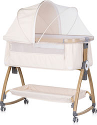Chipolino Cradle with Mattress, Side Opening, and Wheels Chipolino Cradle with Mattress, Side Opening, and Wheels