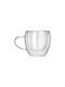 Estia Mug Glass Transparent 250ml 2pcs