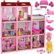 Iso Trade Dollhouse with Furniture