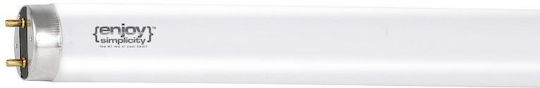 El160082 T5 3 Phosphor 8W G5 6500K 440lm 303mm Fluorescent Lamp Pack of 25 Pieces