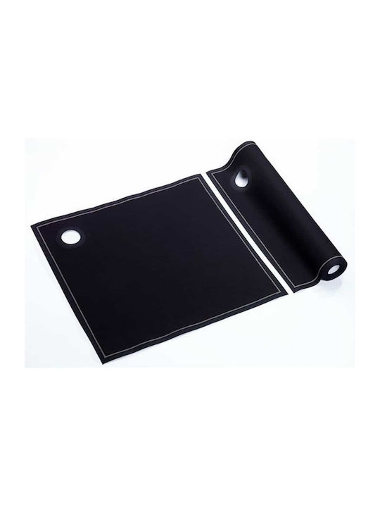 Küchentücher Schwarzes Flaschenrolle 40x40cm Rolldrap Set 12 Stücke