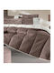 Guy Laroche Duvet Cover Cotton Queen 225x245 Safari Choco Suede