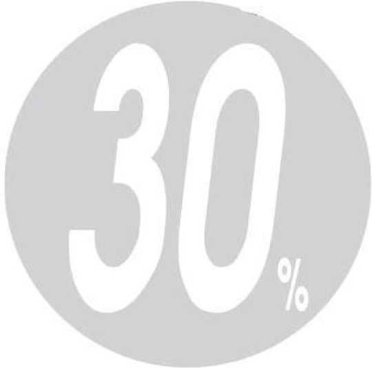 443630 Next Affisch "Kreis 30%" Anzeige O32cm Stück