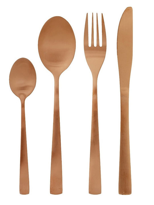 Espiel Day Cutlery Set Copper 6pcs