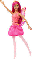 Barbie Fairy Ballerina – Pink Dress & Fuchsia Hair για 3+ Ετών