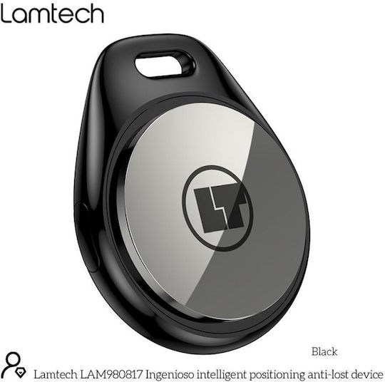 Lamtech LAM980817 Compatibil Cu Apple Find My & Google Find Hub Negru