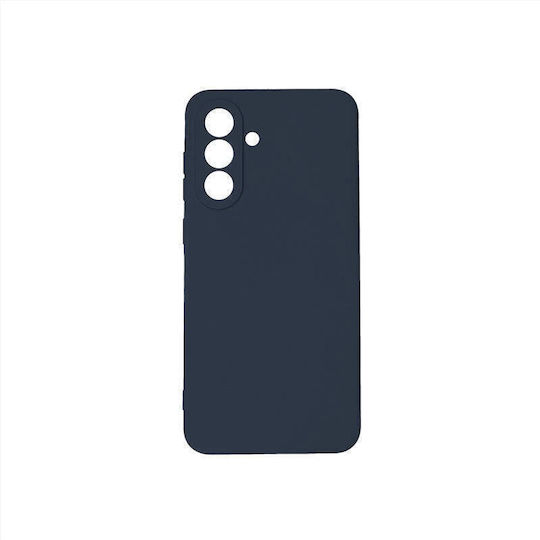 Θήκη Samsung Galaxy A26 5g Silky And Soft Touch Silicone Μπλε Σκούρο Με Προστασία Κάμερας