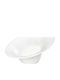 Espiel Wavy Porcelain Salad Bowl White 17.5x15.8x9cm