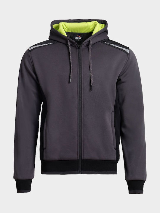 Stenso Prisma 2.0 Prisma 2.0 Work Jacket Reflective with Hood Gray