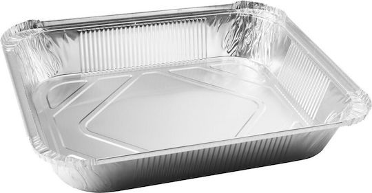 Aluminiumbehälter Rechteckig Backformen (100Stück)