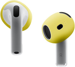 Καλύμματα Σιλικόνης σε Κίτρινο χρώμα για Apple AirPods 4 Καλύμματα Σιλικόνης σε Κίτρινο χρώμα για Apple AirPods 4