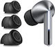 Techsuit Case Silicone in Black color for Galaxy Buds3 Pro