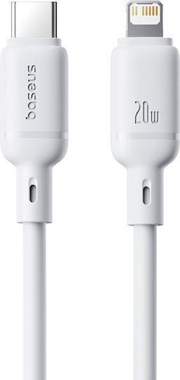 Baseus Lightning To Usb C Cable 1m White