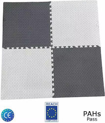 Δάπεδα Παζλ Γυμναστηρίου 60x60x1.2cm 4τμχ Πολύχρωμα
