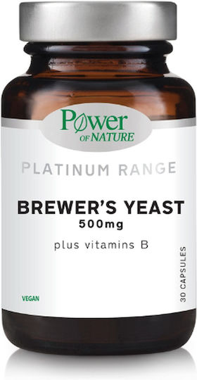 Power Health Brewer's Yeast 500mg 30 φυτικές κάψουλες