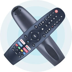 Kntech TV Remote Control Led Smart-tech Youtube Netflix Prime Video Google Play Functions Kntech TV Remote Control Led Smart-tech Youtube Netflix Prime Video Google Play Functions