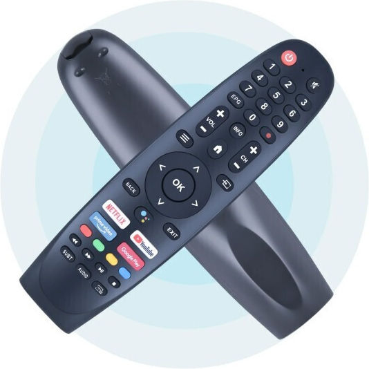 Kntech Remote Control Led Smart-tech Youtube Netflix Prime Video Google Play Functions