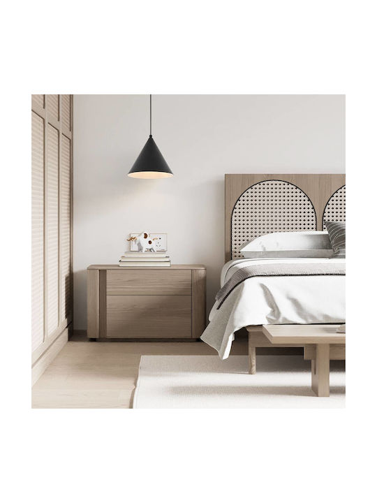Braytron Pendant Light Black with Socket E27 22x120x22cm