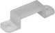 Adeleq Narrow collars Bracket for LED Strips for LED Strips 10mm 30-00