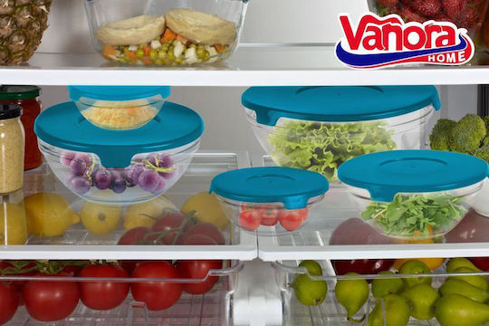 Vanora Комплект Кутии За Храна Червени 5 Бройки