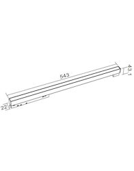 Universe Commercial Linear LED Ceiling Light 30W Warm White IP20