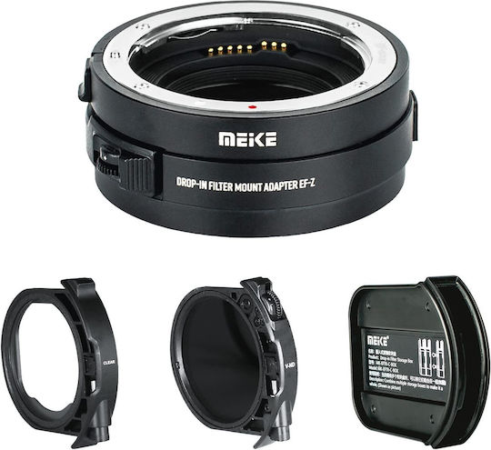 Adaptor Montură Drop-in Filtru VND Meike Mk-eftz-c Auto-focus Pentru Lentile EF/EF-S Camere Nikon Seria Z Filtru ND Variabil Filtru UV Z5 Z6 Z7 Z50 Z6ii Z7ii