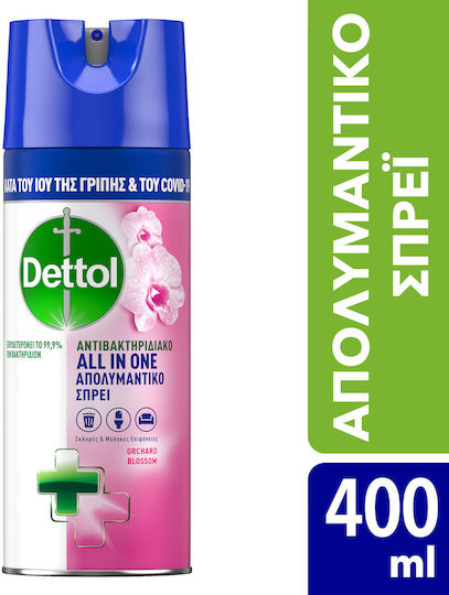 Dettol Καθαριστικό Spray Γενικής Χρήσης με Απολυμαντική Δράση 400ml