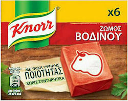 Knorr Κύβοι Μαγειρικής Ζωμός Βοδινού 10gr 6τμχ