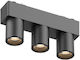 Slim Ternary Spotlight 6w 3000k Μαγνητικη Ραγα 48v Slim Μαυρο Universe 2-u016636
