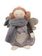 InTheBox Weihnachtliche Stoff Figur Cherub Gray Höhe 16cm
