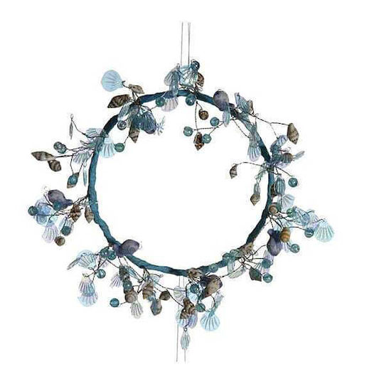 JK Home Decoration Crăciun Decorativ Coroană de flori cu Diametru 11cm.