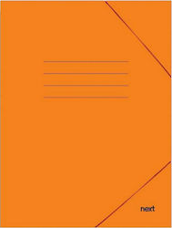 Next Φάκελος Λάστιχο Χαρτί A4 Πορτοκαλί 03208-13---3 35x25cm