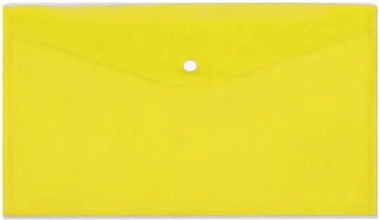 Next Folder with Button for Paper A4 Yellow