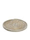 Espiel Wicker Round Decorative Tray 2pcs