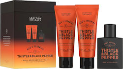 The Scottish Fine Soaps Thistle & Black Pepper Ανδρικό Σετ με Eau de Toilette The Scottish Fine Soaps Thistle & Black Pepper Ανδρικό Σετ με Eau de Toilette